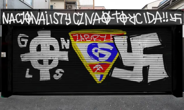 Graffiti artwork by TorcidaVandals