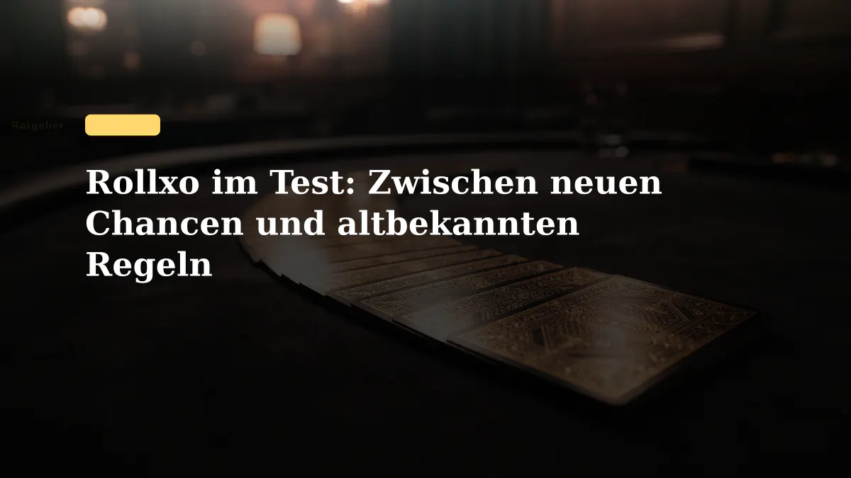 Rollxo im Test: Zwischen neuen Chancen und altbekannten Regeln