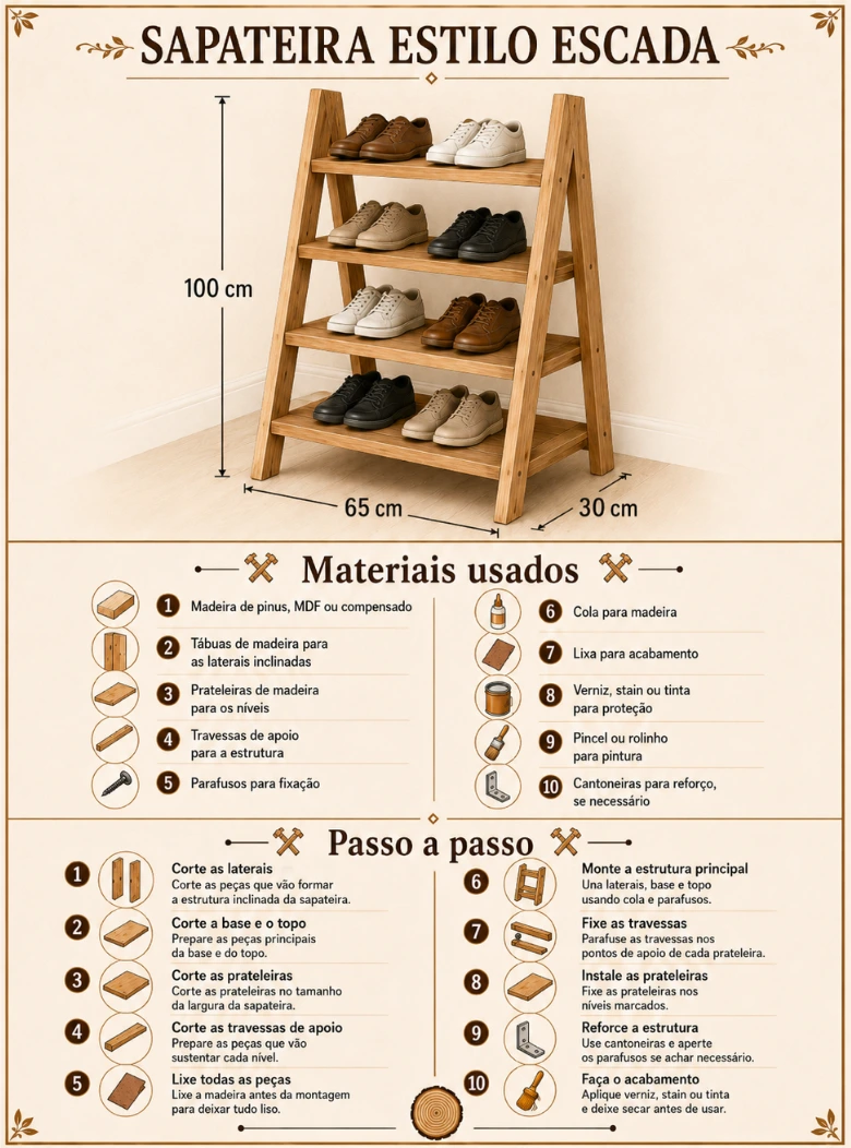 Modelo de Sapateira 8