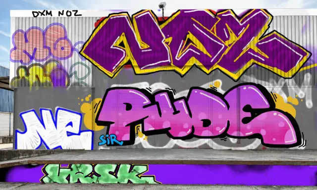 Graffiti artwork by Ursk