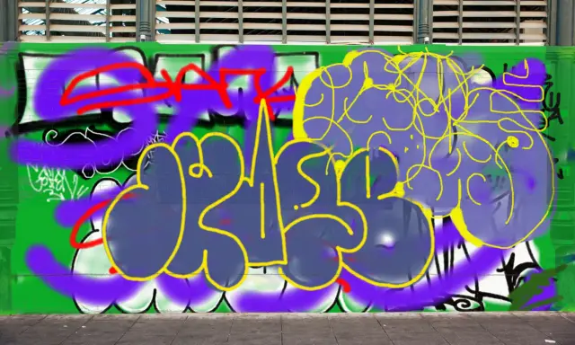 Graffiti artwork by Sumoe