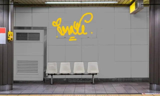 Graffiti artwork by Irate