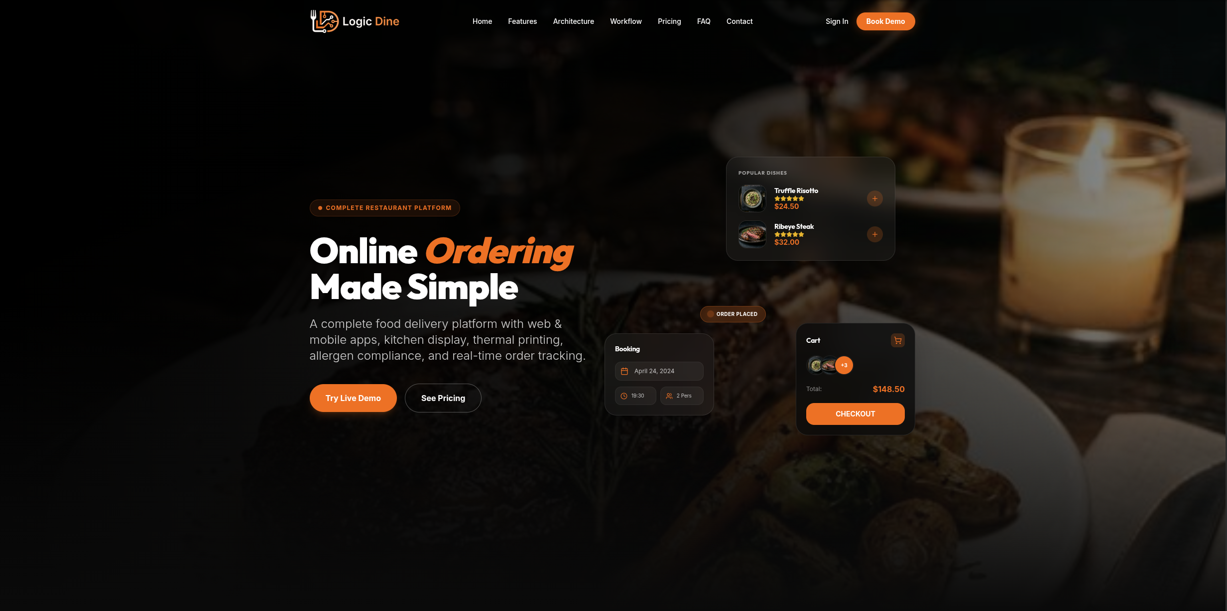 Logic Dine - Premium Restaurant Management