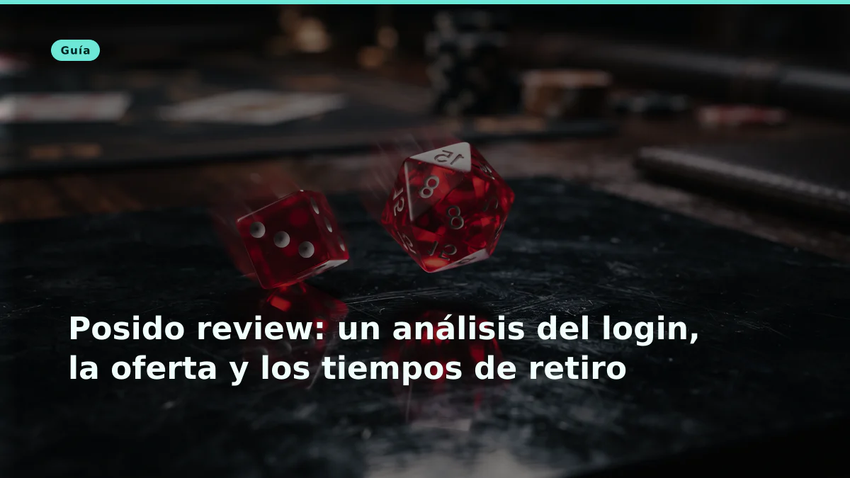 Posido review: un análisis del login, la oferta y los tiempos de retiro