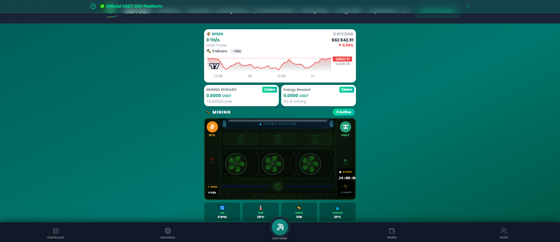 Stored capture of usdtmine.live