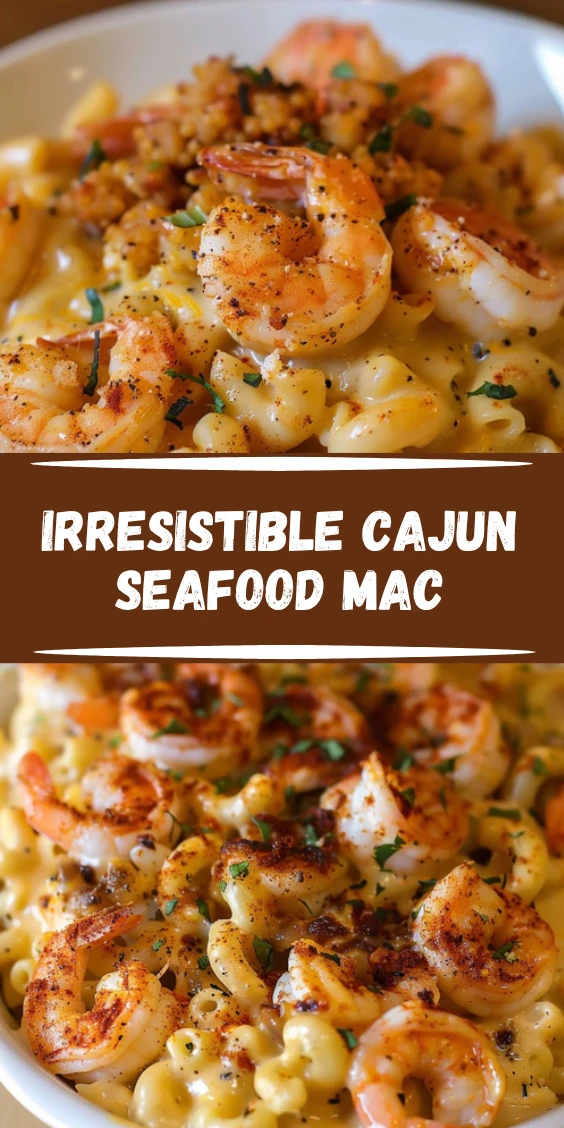 Cajun Shrimp and Crab Mac and Cheese Magic