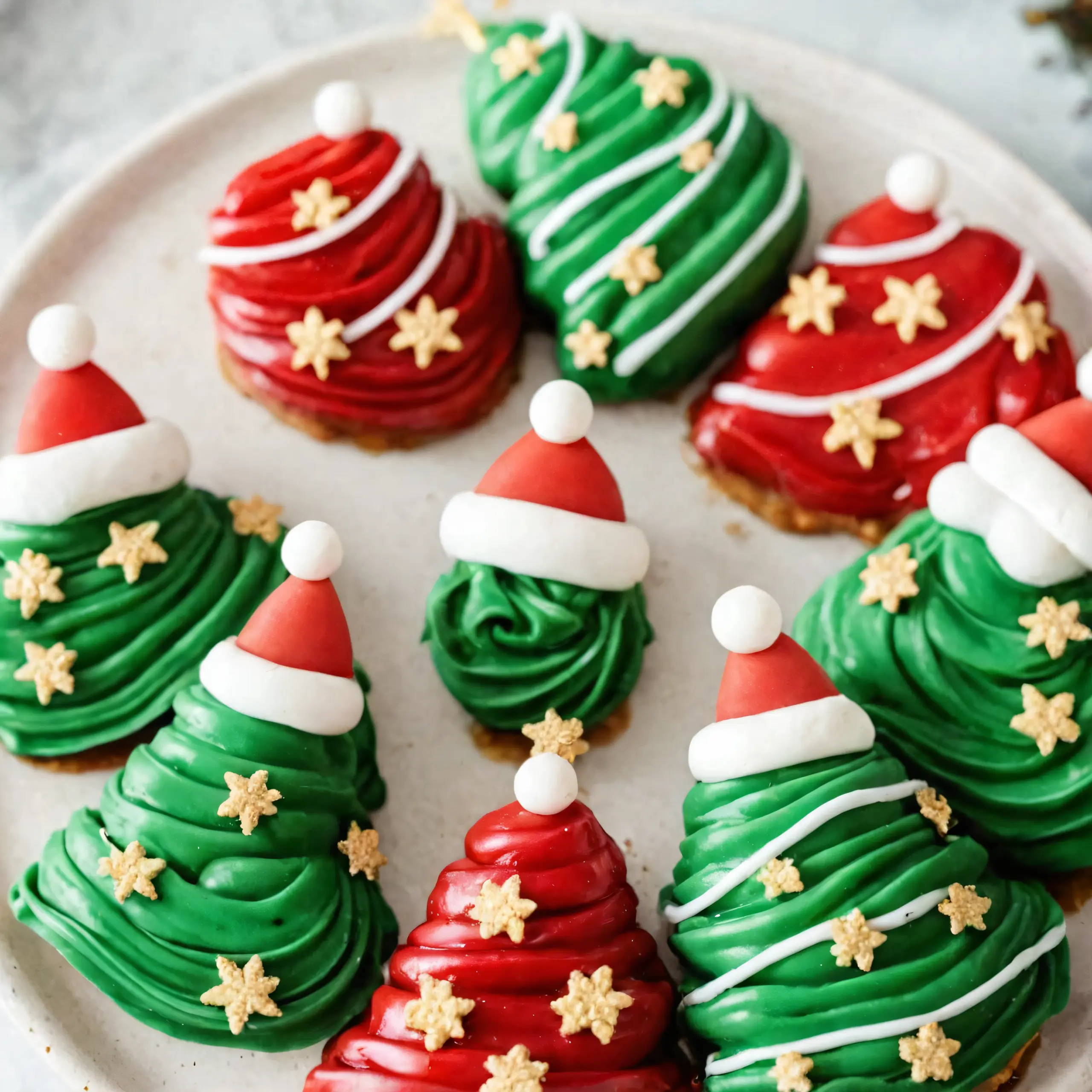 Irresistible Frosted Holiday Brownies