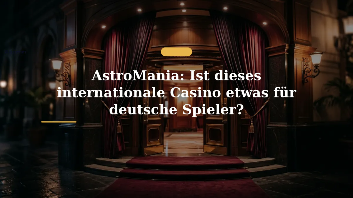 AstroMania: Ist dieses internationale Casino etwas für deutsche Spieler?