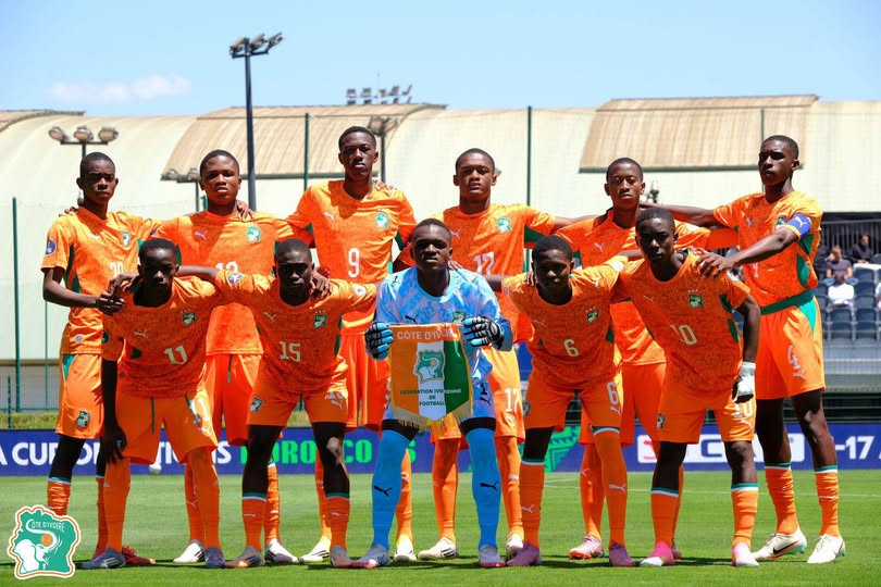 Illustration - CAN U17 : les Éléphanteaux de Côte d'Ivoire qualifiés pour les quarts et pour le Mondial Qatar, le but vient à la 90e+2