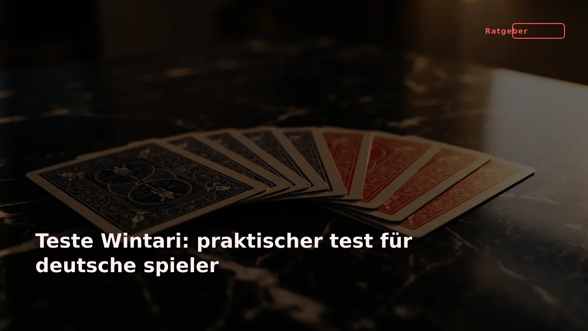 Teste Wintari: praktischer test für deutsche spieler