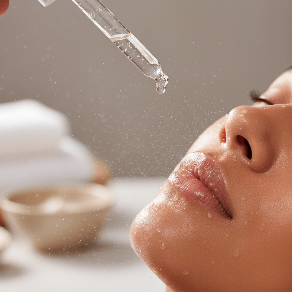 Hydrated skin barrier with moisturizer application
