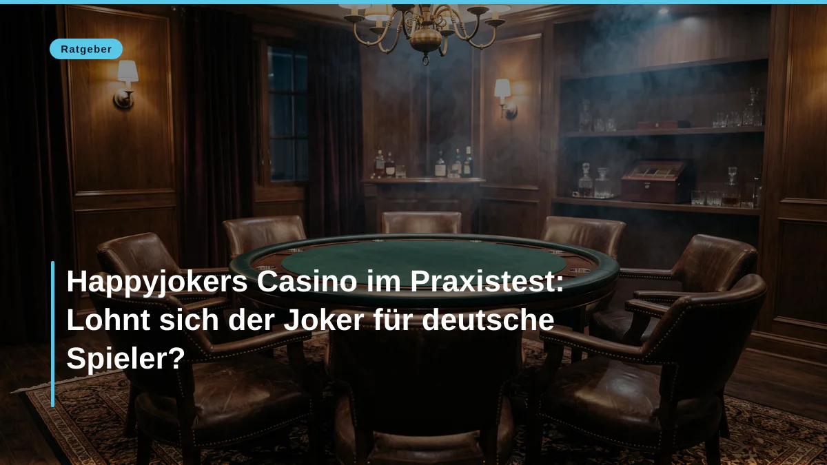 Happyjokers Casino im Praxistest: Lohnt sich der Joker für deutsche Spieler?