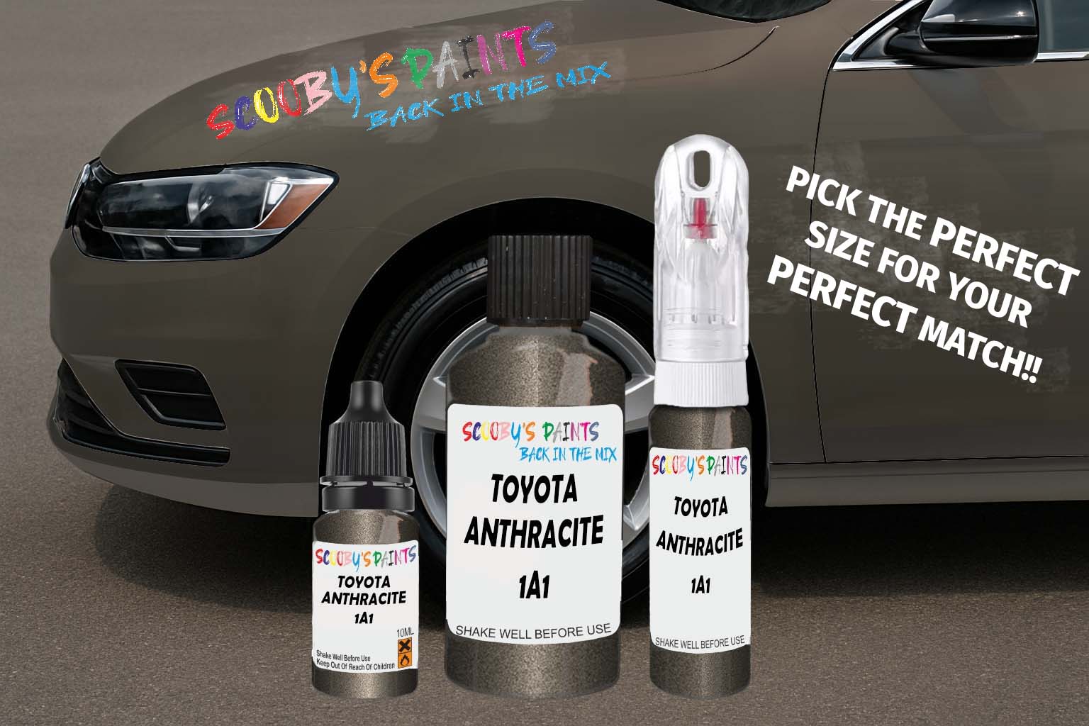 Scooby’s Paints – Toyota Triple Touch-Up