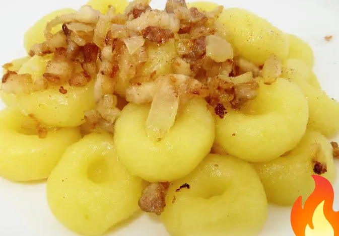 Постер Польские картофельные клецки