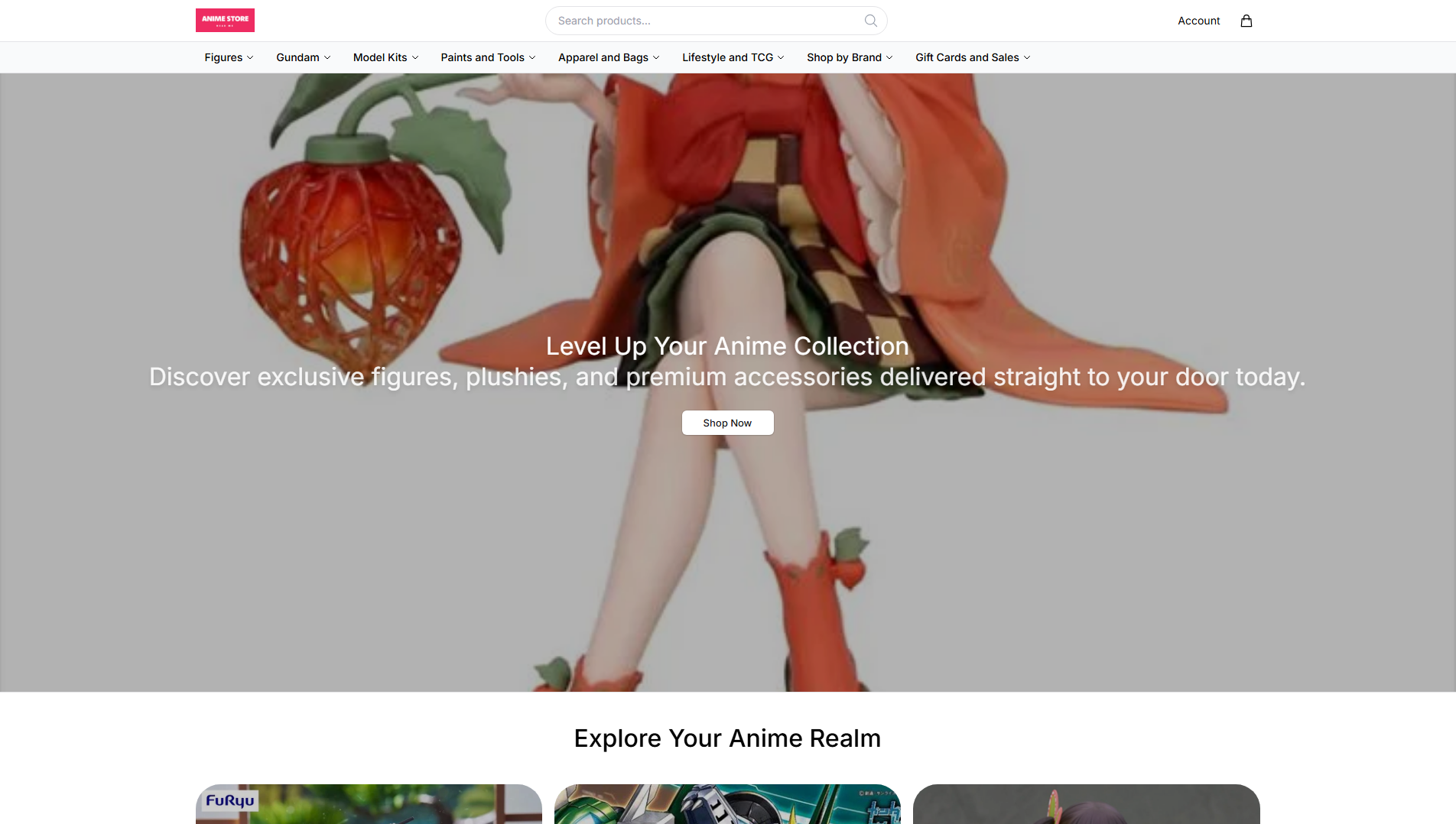 Stored capture of animestorenearmeonline.shop