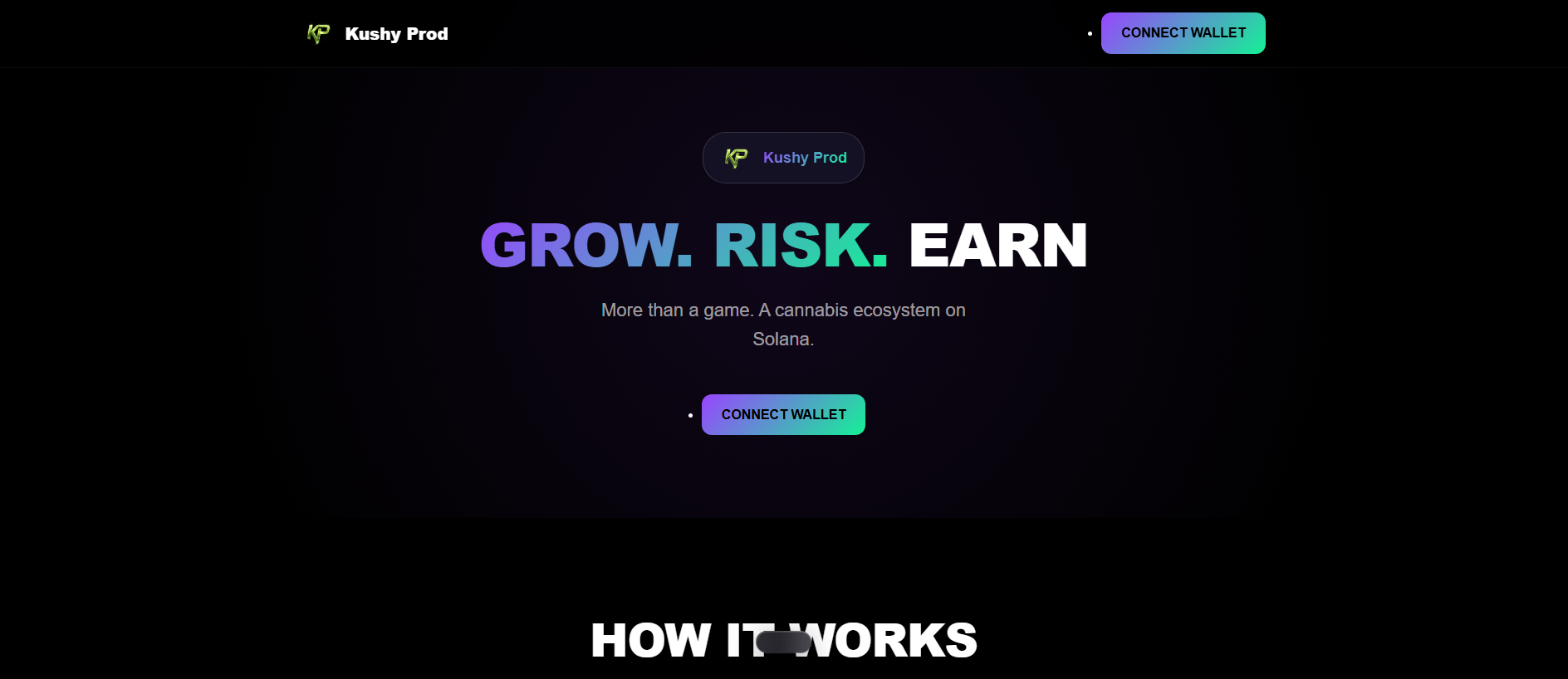 Screenshot of kushyprodclaim.xyz