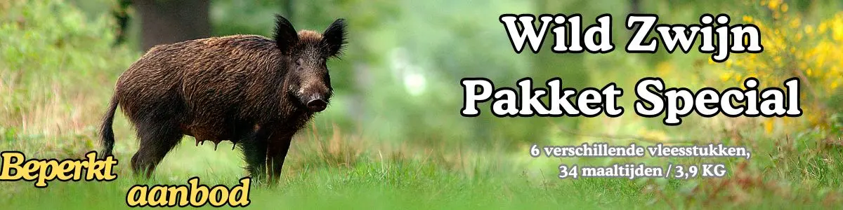 Wild zwijn pakket - Proef de smaak van wild uit Rijnland-Palts - www.Vleeskopenbijdeboer.nl