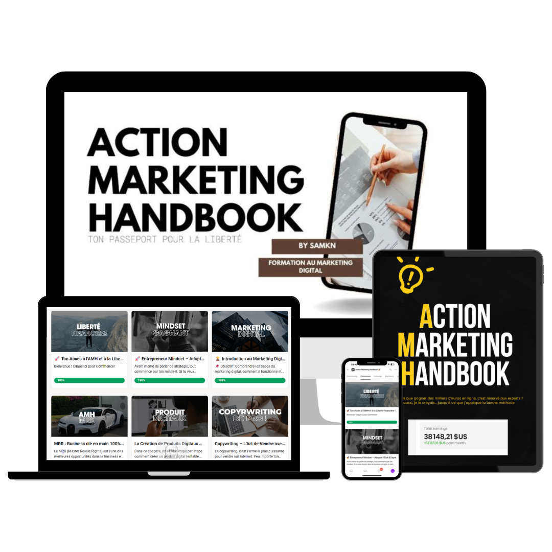 Présentation de la formation Action Marketing HANDBOOK