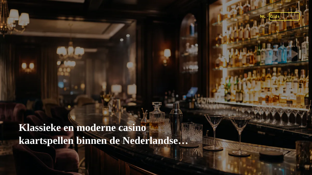 Klassieke en moderne casino kaartspellen binnen de Nederlandse regelgeving