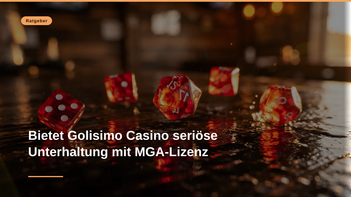 Bietet Golisimo Casino seriöse Unterhaltung mit MGA-Lizenz
