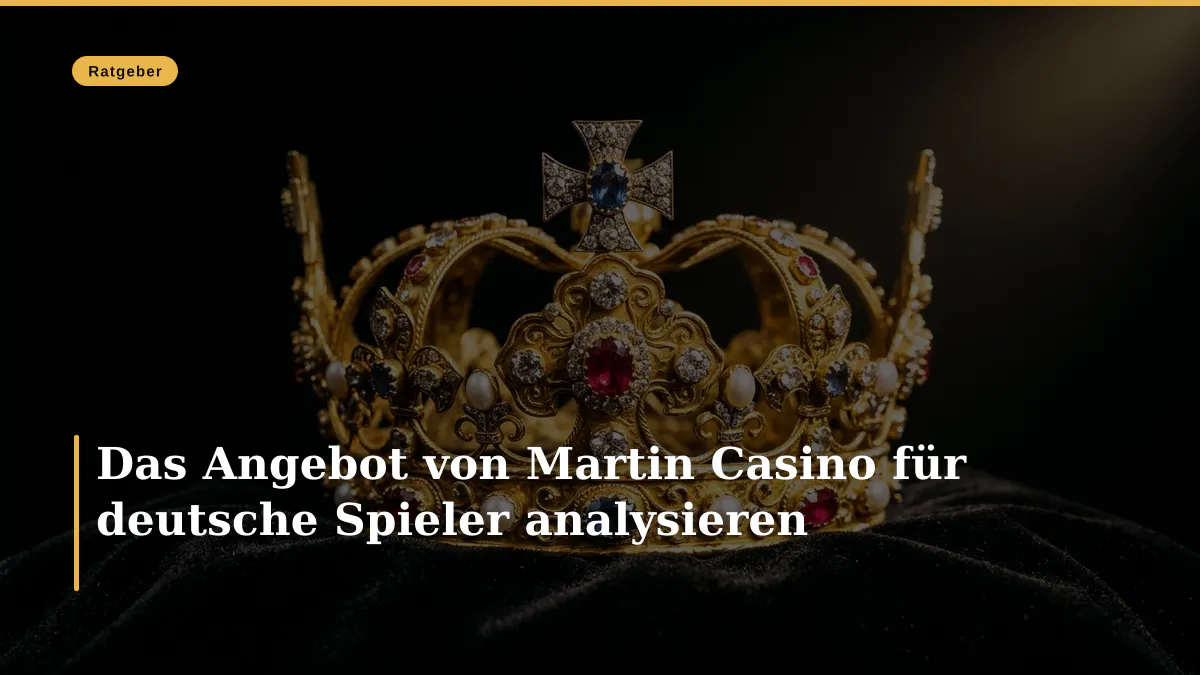 Das Angebot von Martin Casino für deutsche Spieler analysieren