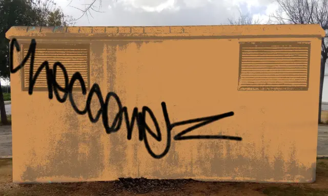 Graffiti artwork by h3ca