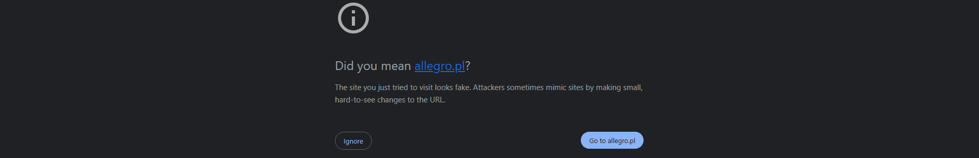 Stored capture of allegro.pl-ogloszenie5932678397.click