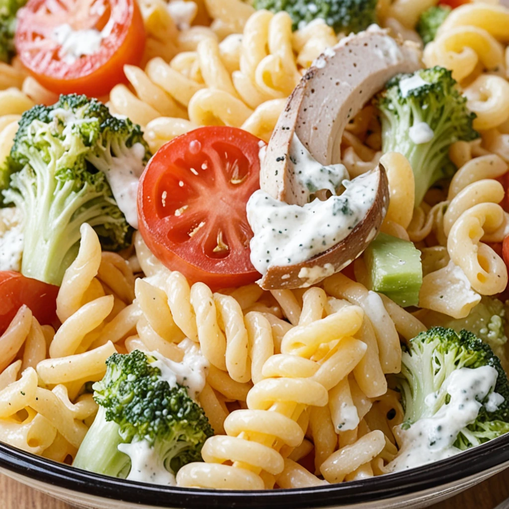 Fresh Ranch Pasta Salad for Simple Gatherings
