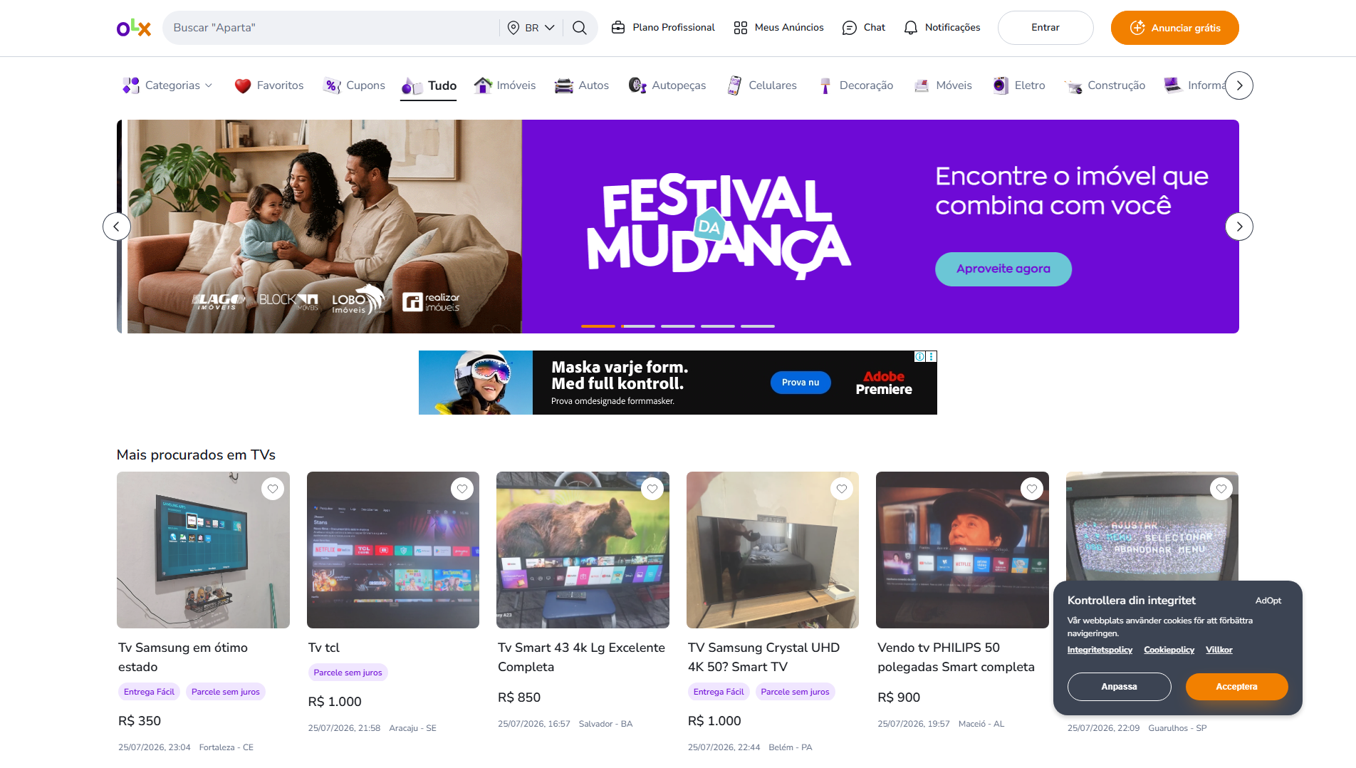 Screenshot of olxcompraoficial.digital