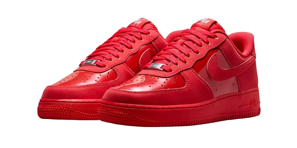 Nowa Kolekcja Nike Air Force 1 Low: Patent Suede w 