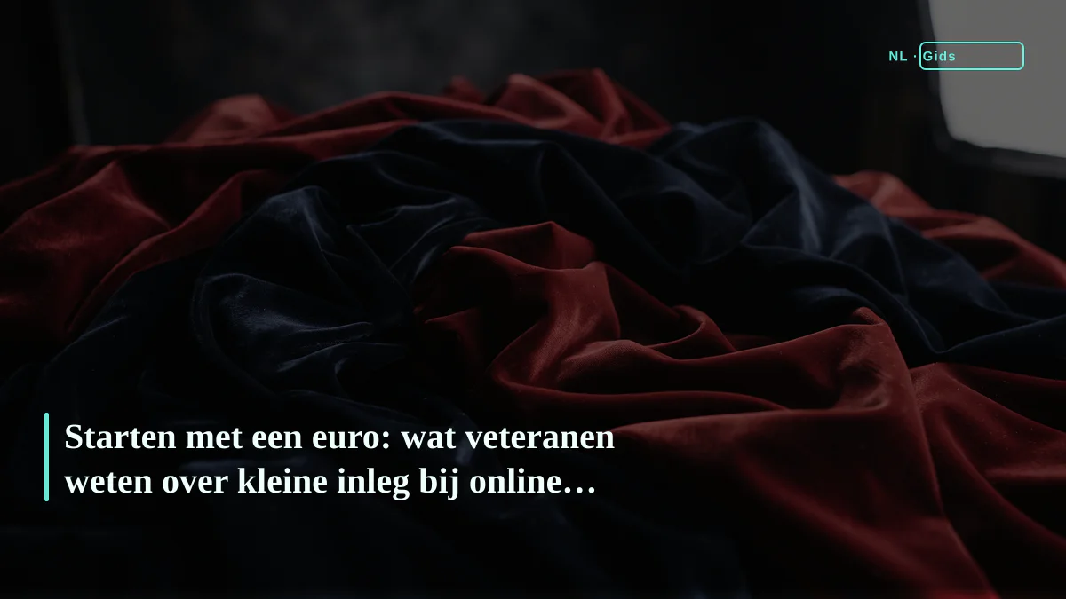 Starten met een euro: wat veteranen weten over kleine inleg bij online casino's