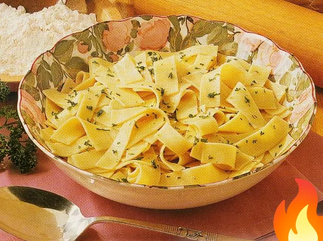 Постер Лапша яичная домашняя