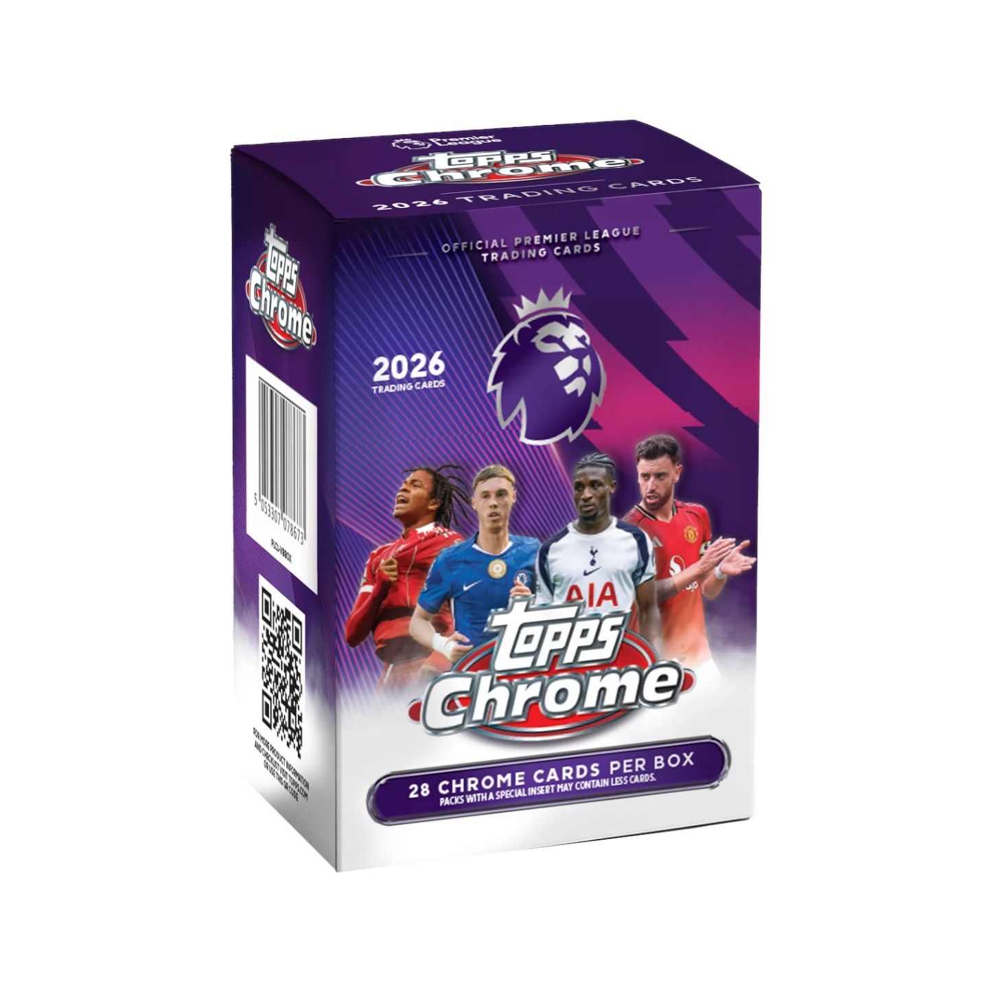 2025/26 Topps Chrome English Premier League Soccer Blaster Box