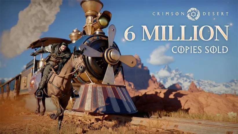 Crimson Desert ultrapassa a marca de 6 milhões de cópias vendidas