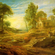 Landscape with a Watering Place