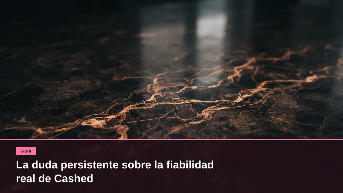 La duda persistente sobre la fiabilidad real de Cashed