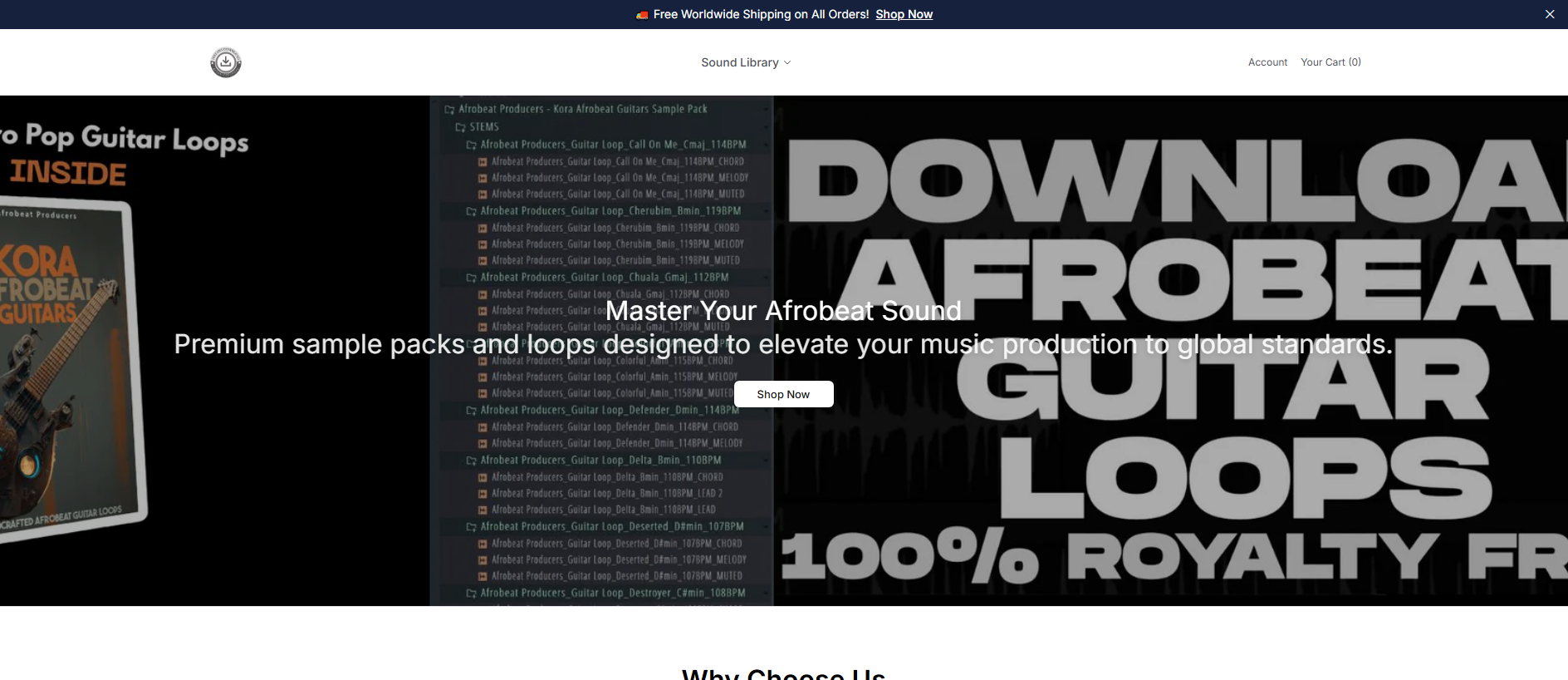 Stored capture of afrobeatproducersaudio.shop