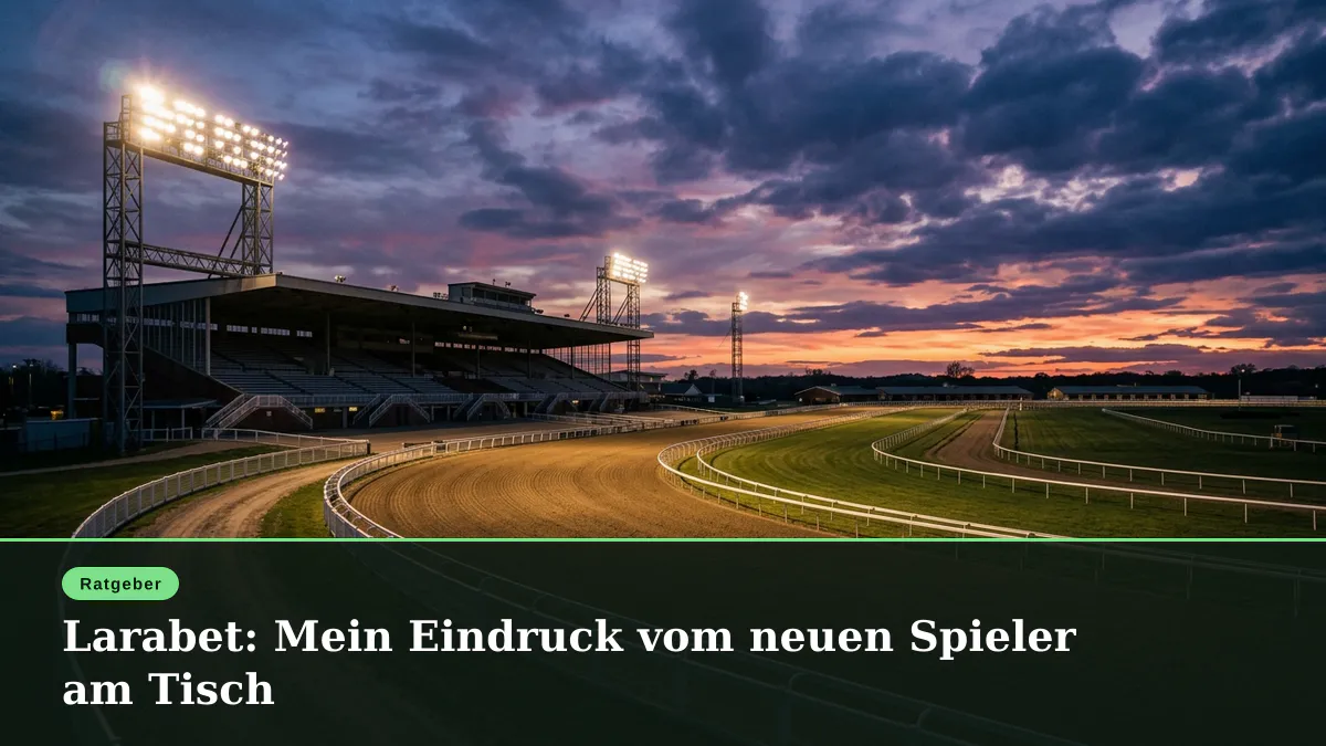Larabet: Mein Eindruck vom neuen Spieler am Tisch