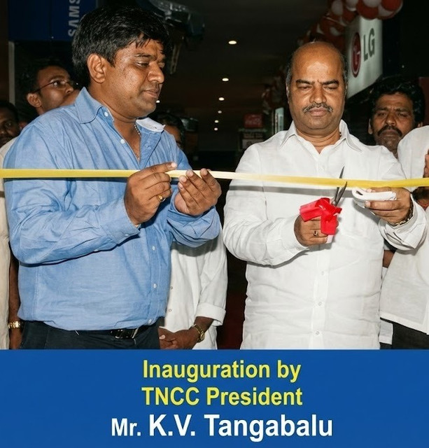 Mr. K. V. Thangabalu, President of the Tamil Nadu Congress Committee (TNCC) at ICE Mega Expo