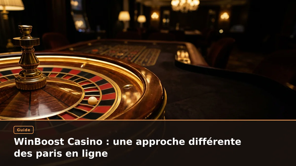 WinBoost Casino : une approche différente des paris en ligne