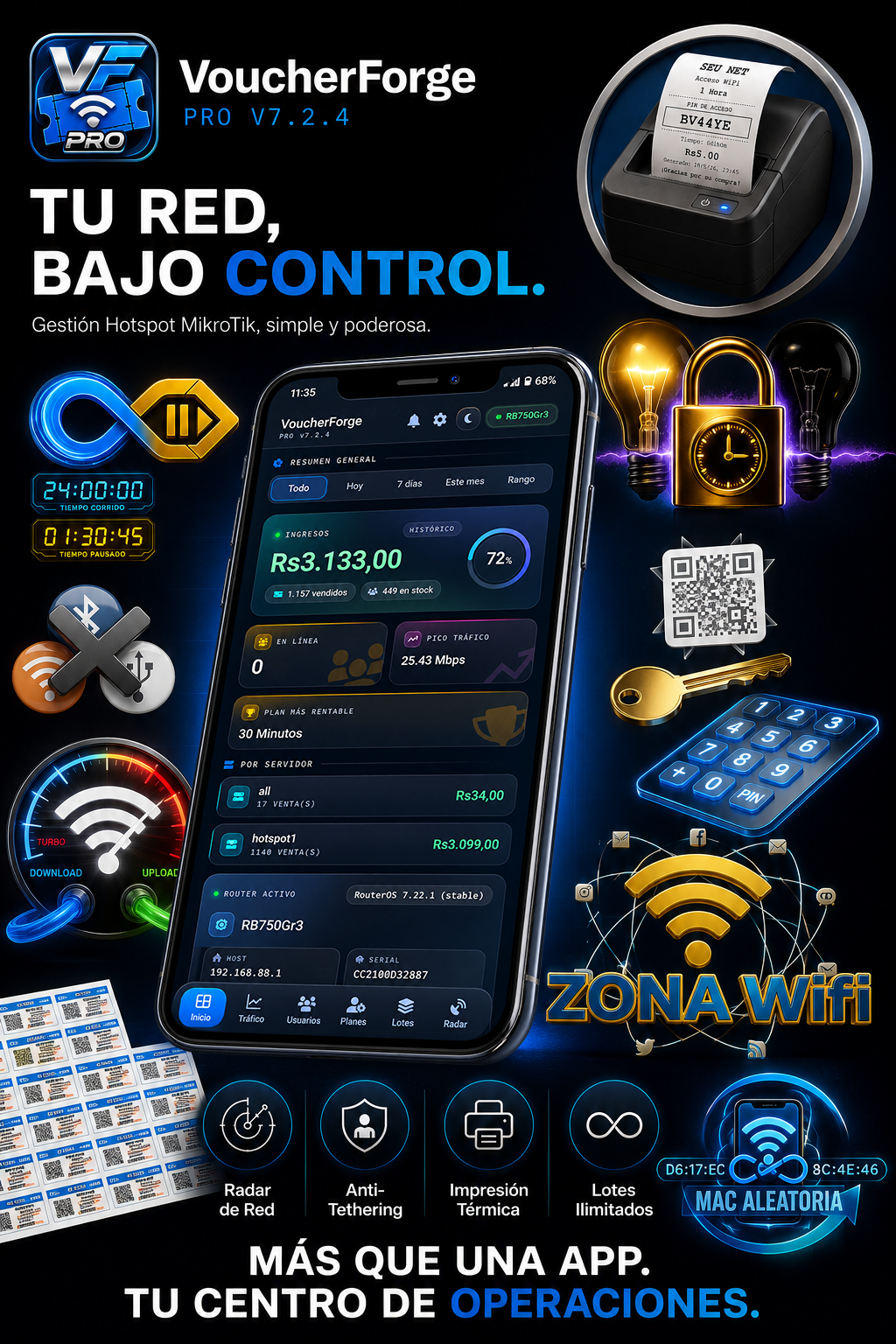 VoucherForge Pro — App Android