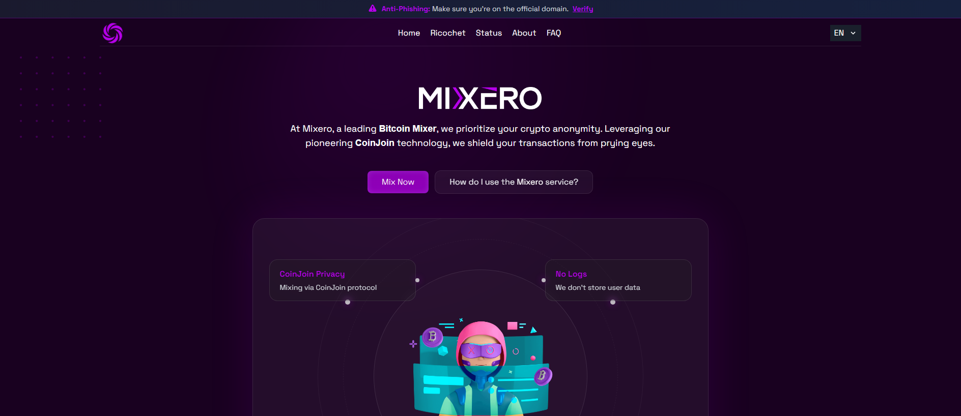Stored capture of mixero.org