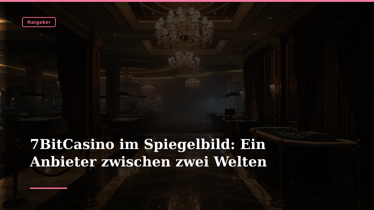 7BitCasino im Spiegelbild: Ein Anbieter zwischen zwei Welten