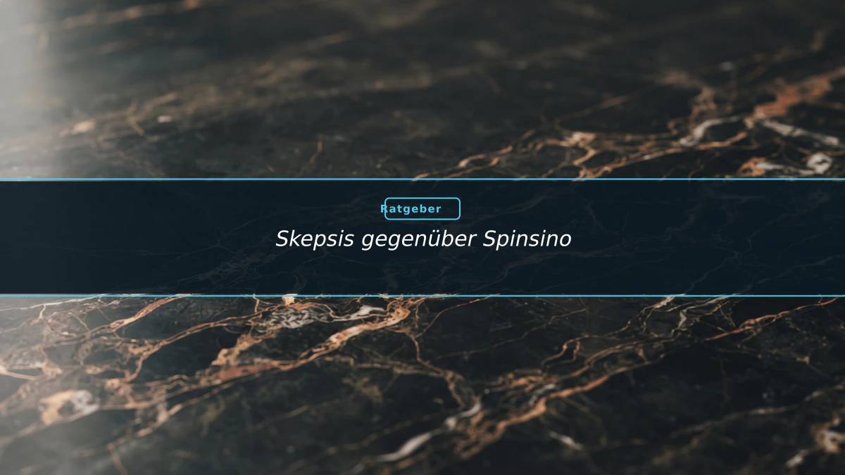 Skepsis gegenüber Spinsino