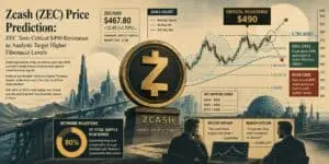 Zcash (ZEC) Nears Key Price Hurdle as Supply Mined Reaches 80%