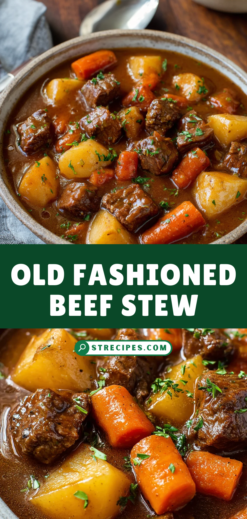 Old Fashioned Beef Stew — homemade Old Fashioned Beef recipe