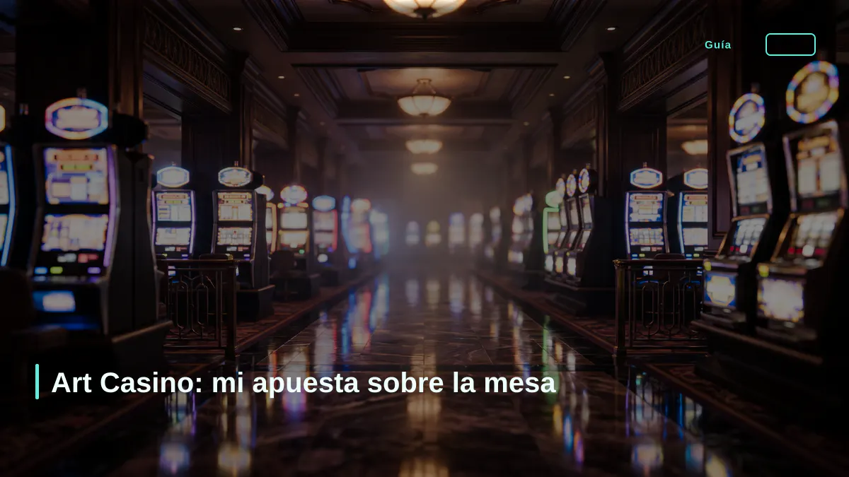 Art Casino: mi apuesta sobre la mesa