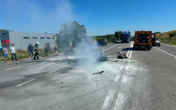 Tragedie pe DN1: Motociclist mort într-un accident cu un camion la Vâlcele