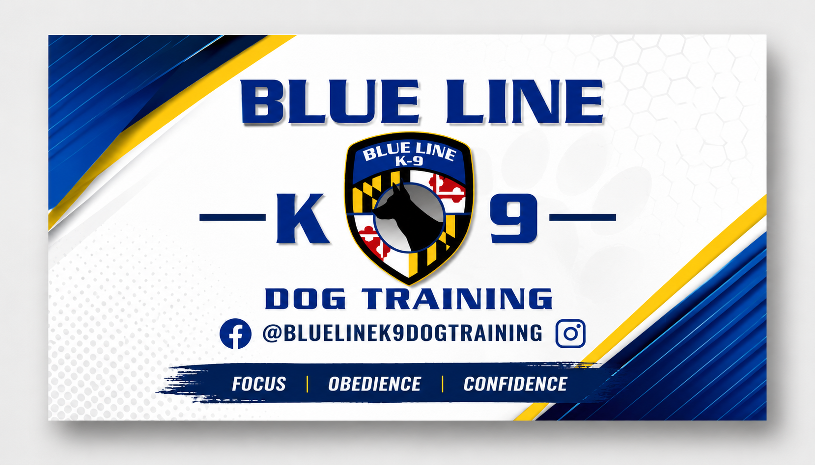 Blue Line K9 Front