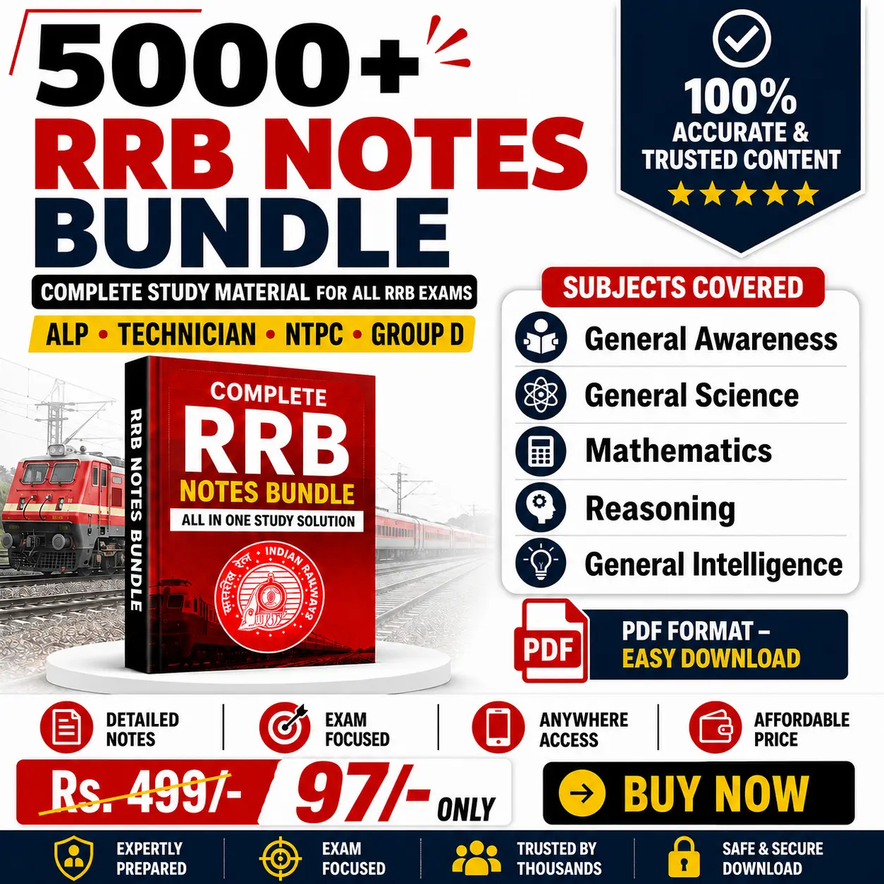 RRB Notes Bundle Cover